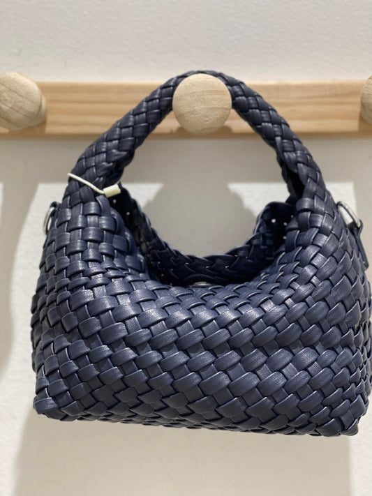 Borsetta mini intrecciata a mano