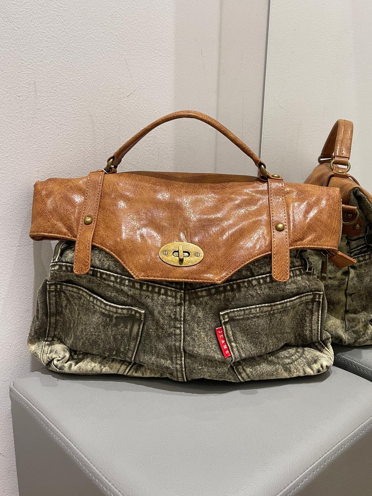 Borsa in jeans old school