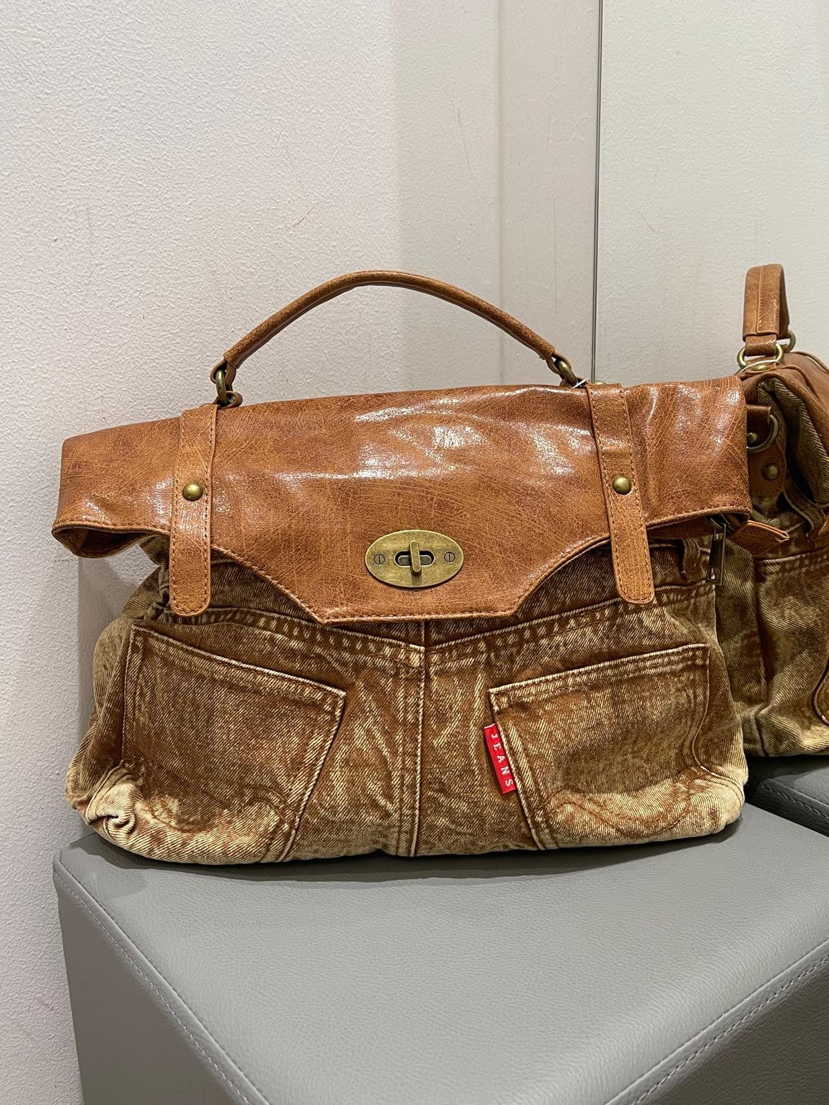Borsa in jeans old school