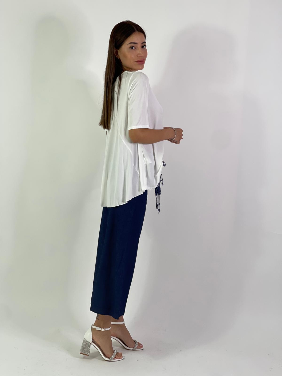 Pantalone corto denim