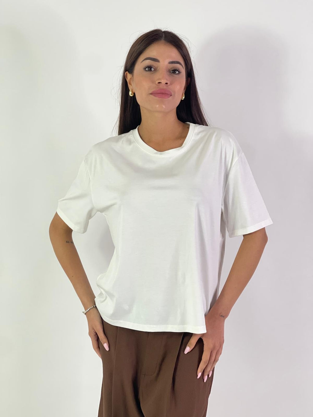 T-shirt tinta unita Lumina