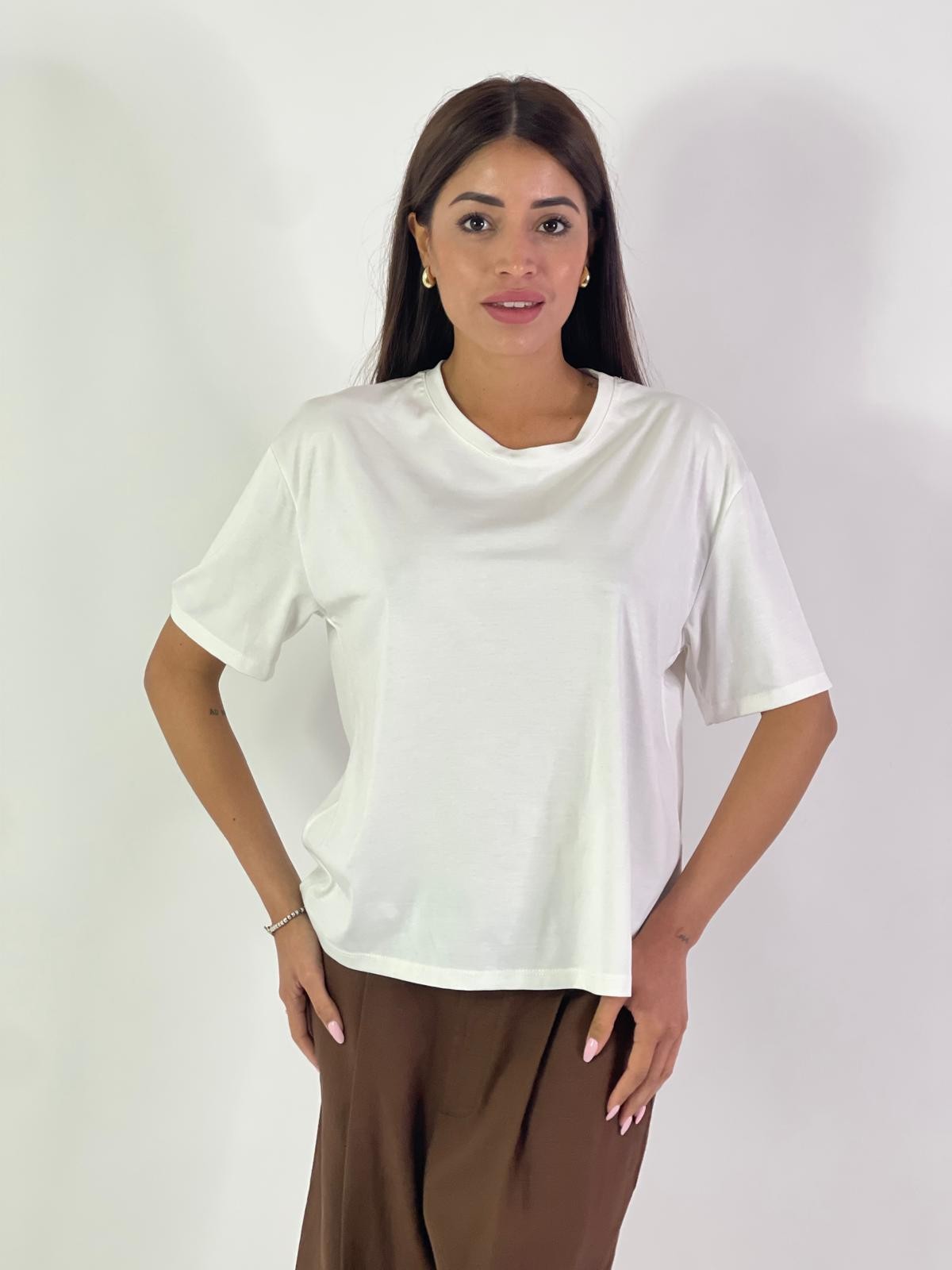 T-shirt tinta unita Lumina