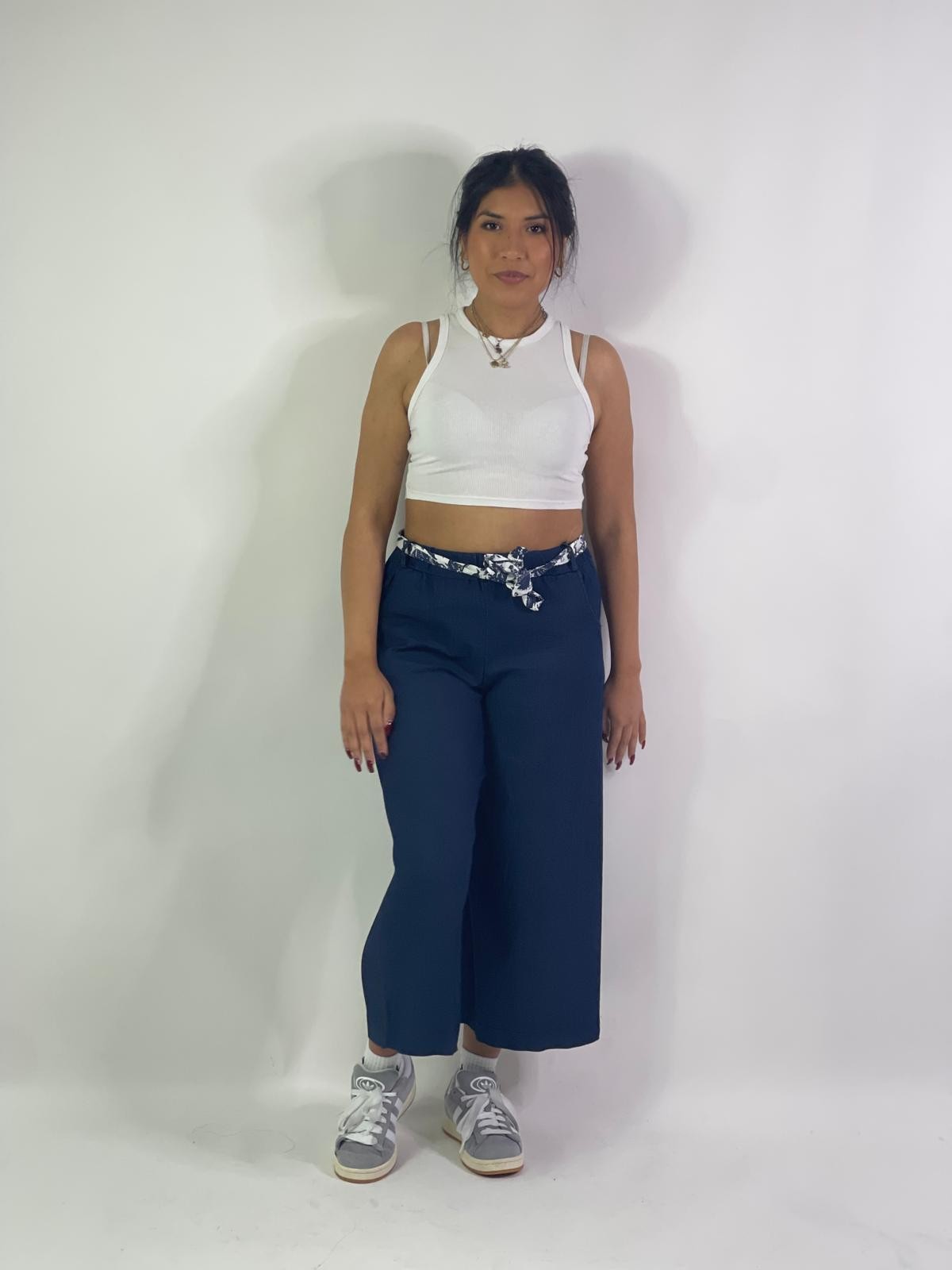 Pantalone corto denim