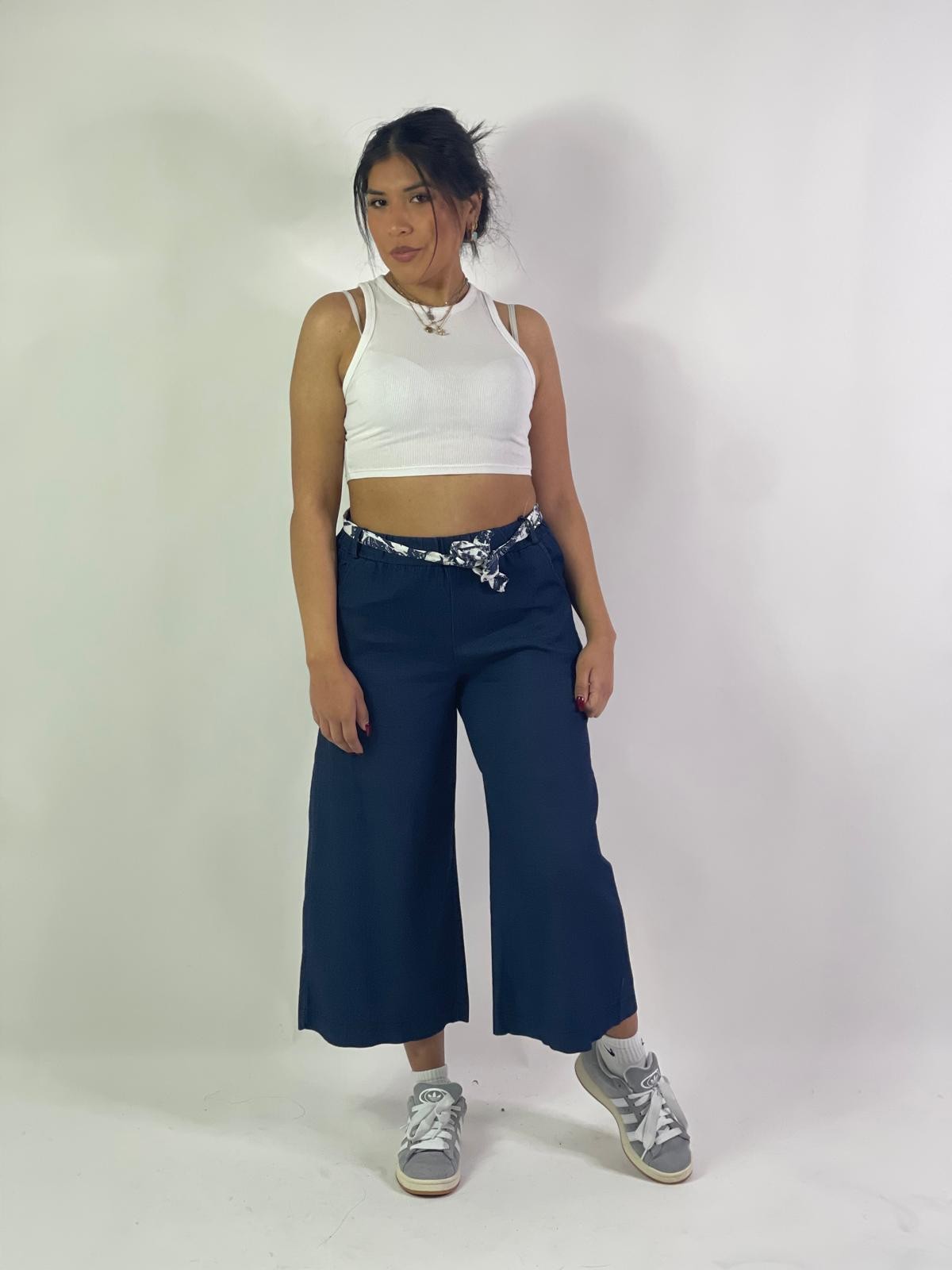 Pantalone corto denim