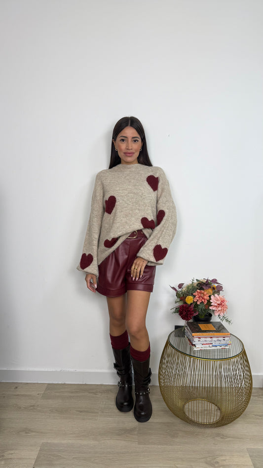 Maglioncino Heart Design