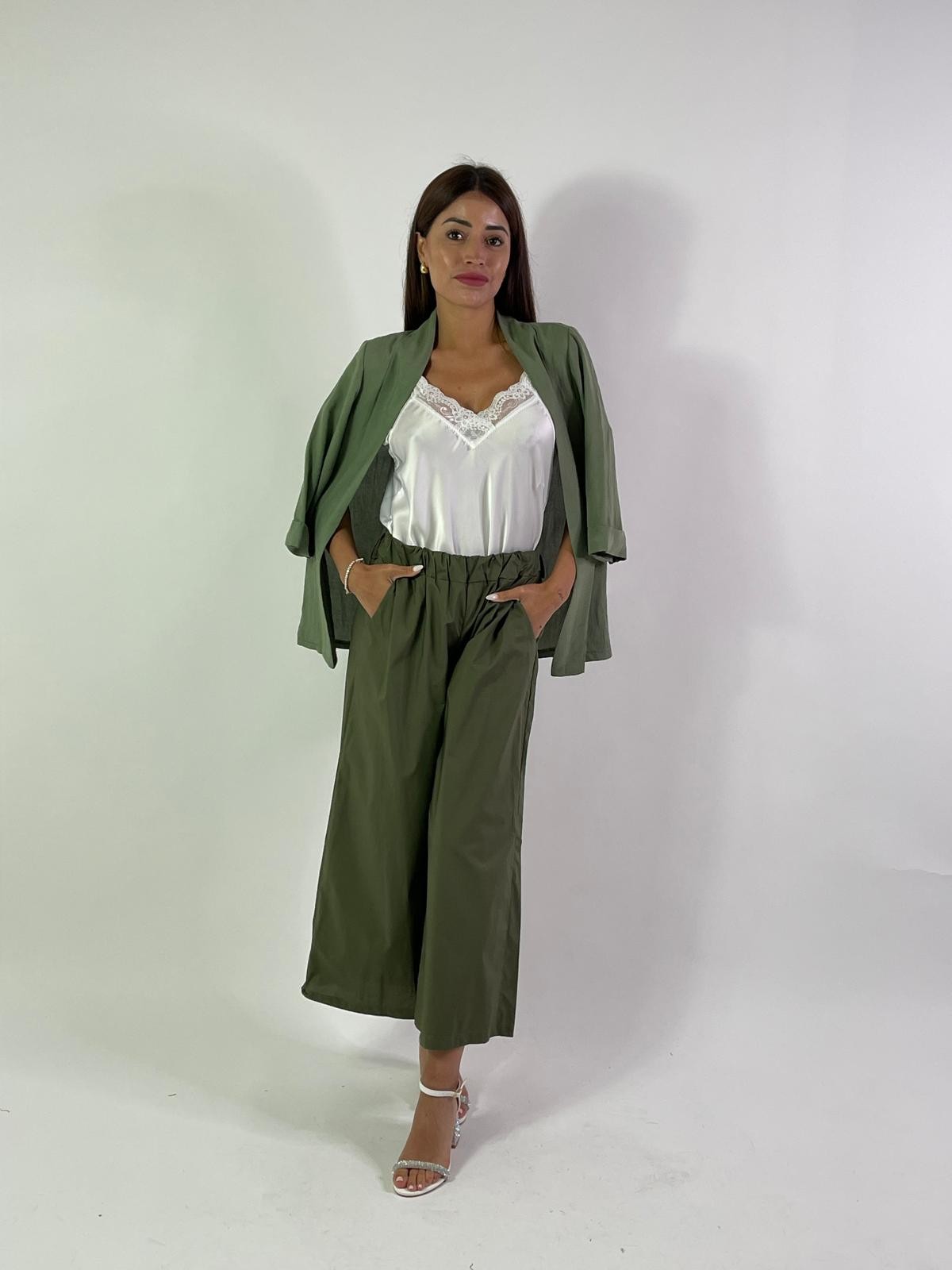 Cardigan misto lino cotone