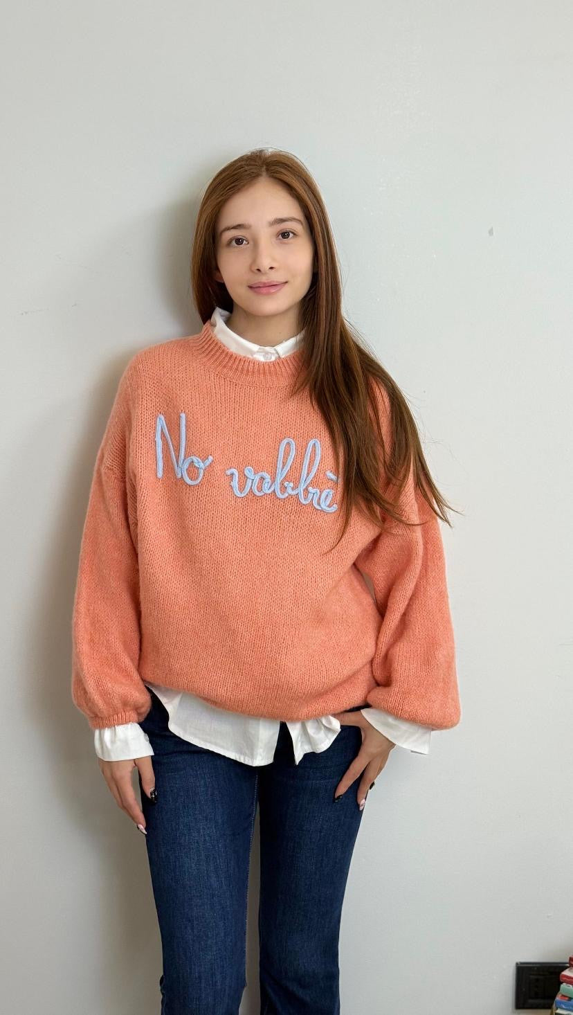 Maglione misto lana no vabbè
