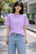 T-Shirt over Tinta Unita Basic