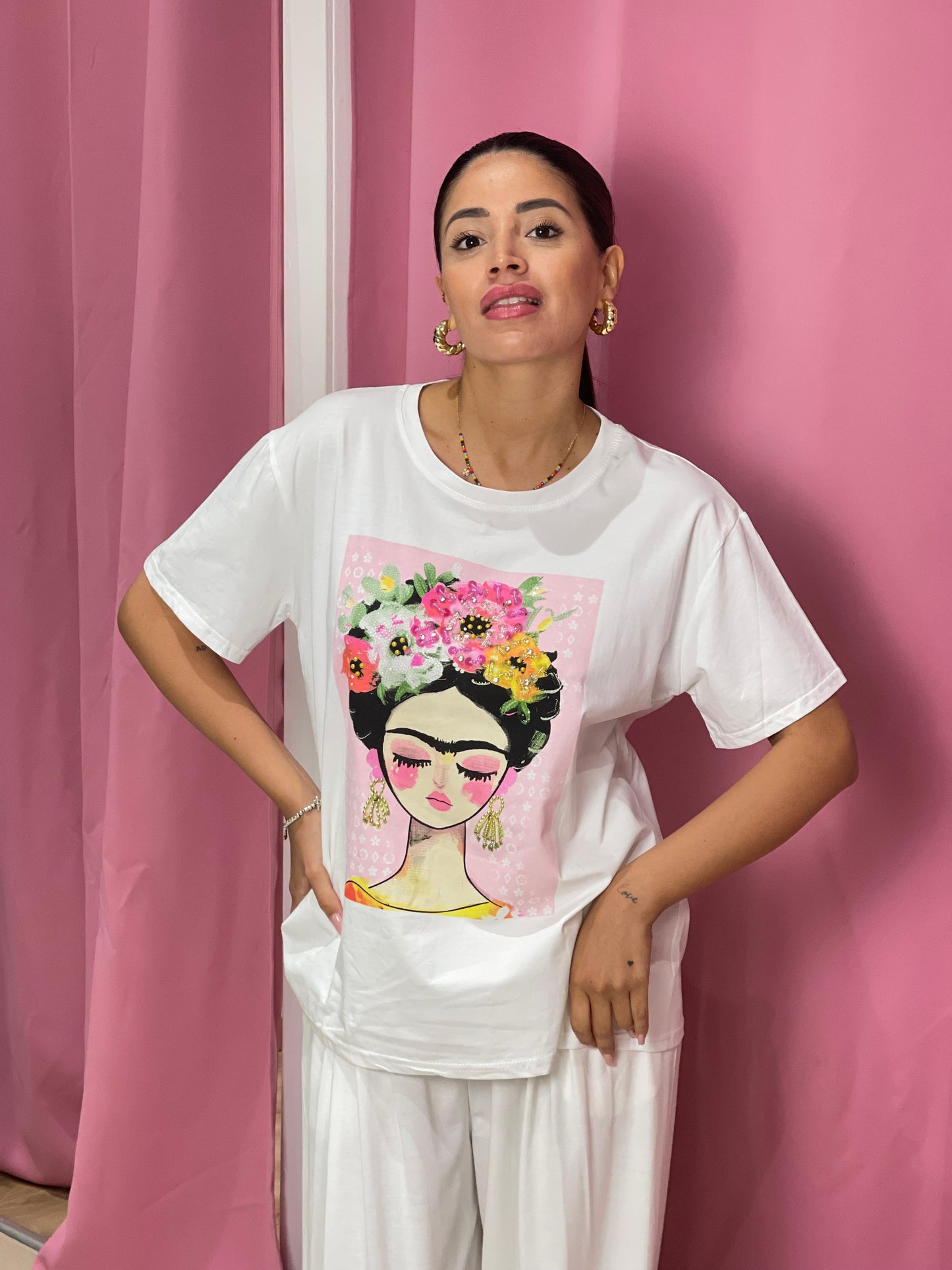 T-shirt Frida colors