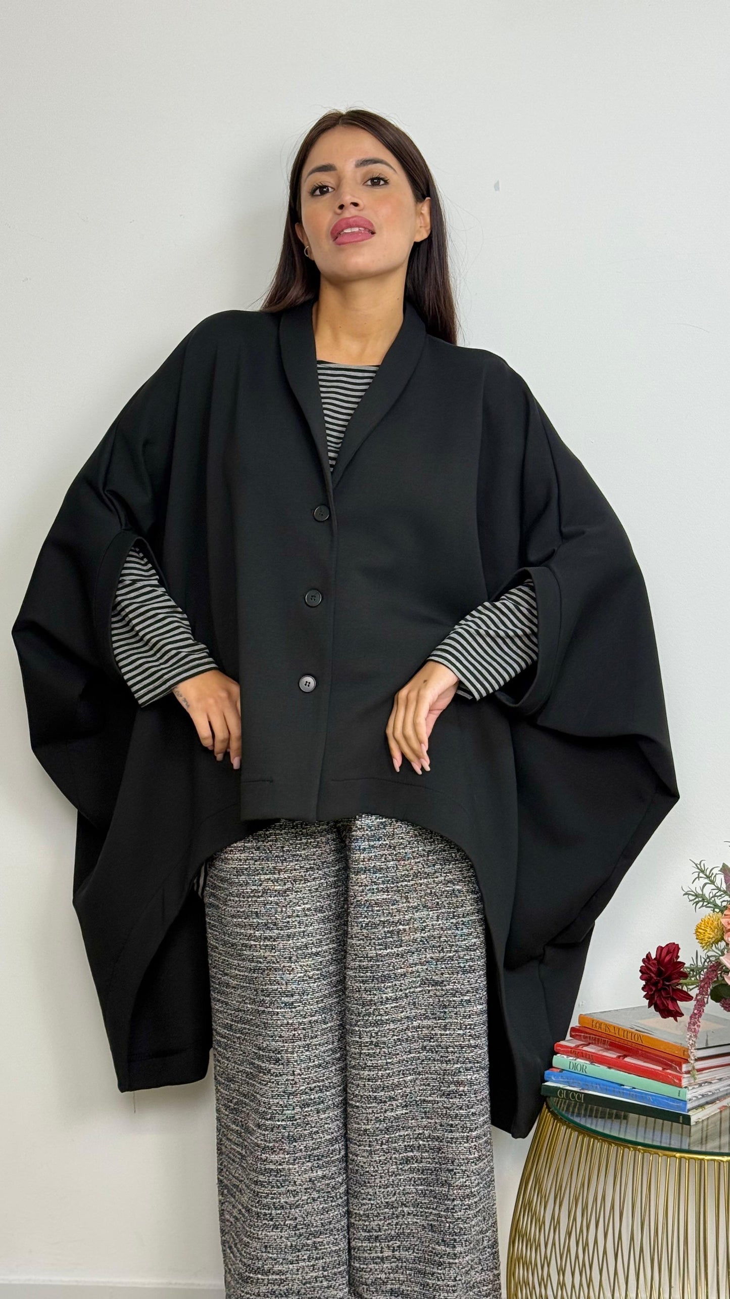 Giacca pesante a pipistrello di Wendy Trendy