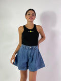 Gonna pantaloncino in denim