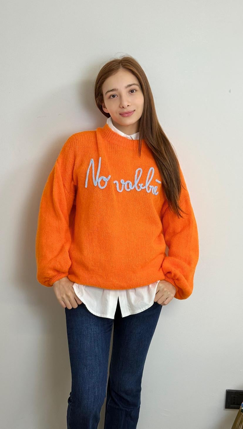 Maglione misto lana no vabbè