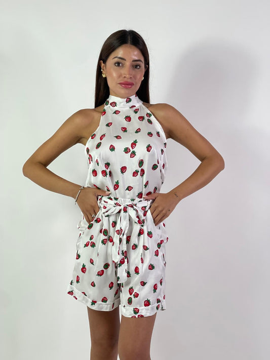 Canotta collo alto Fruit