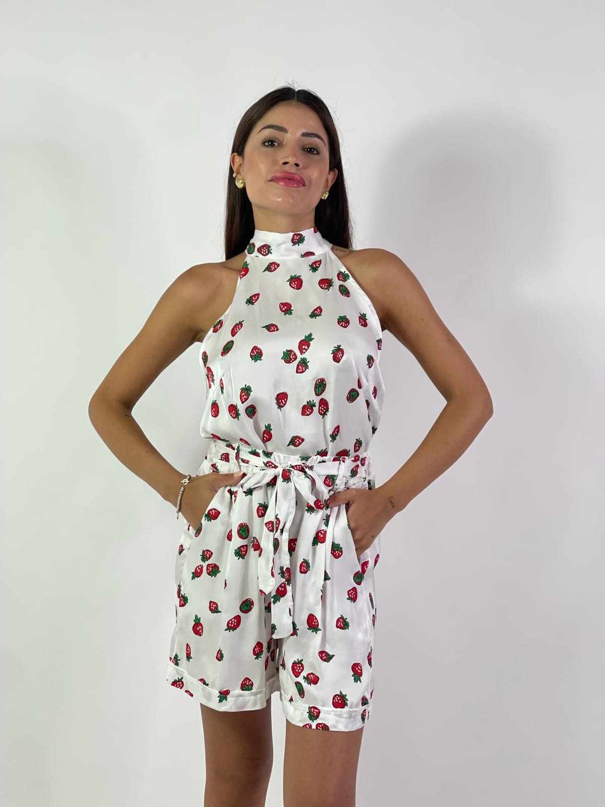 Canotta collo alto Fruit