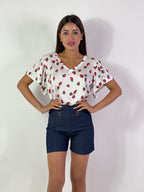 Shorts con i bottoni