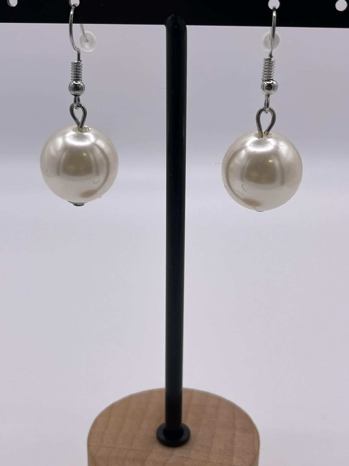 Set collana e orecchini perle