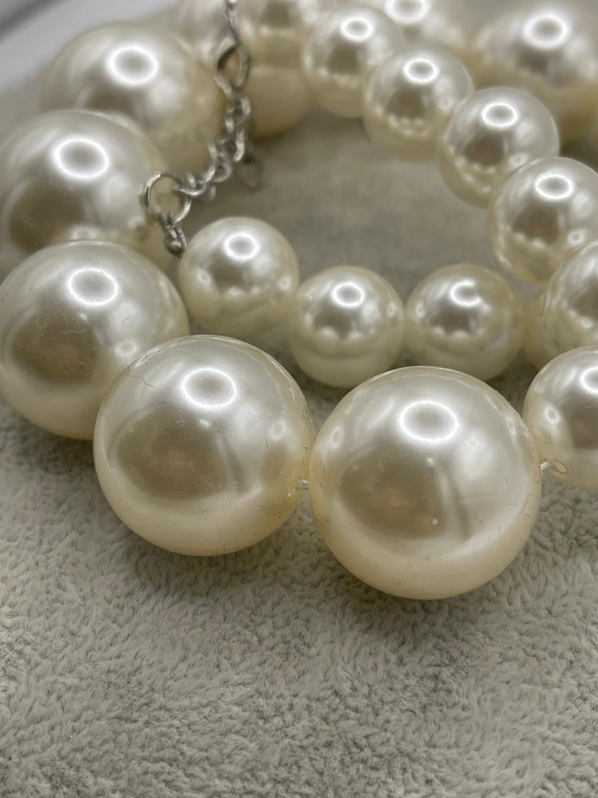 Set collana e orecchini perle