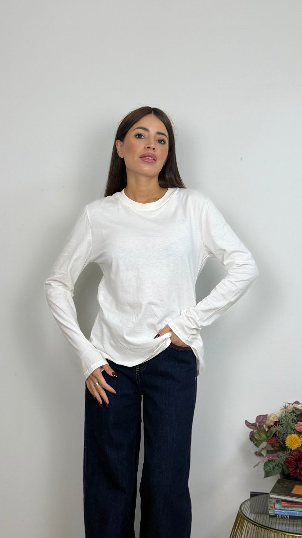 Maglia Over Girocollo Lumina