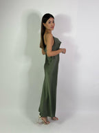 Abito semplice in raso