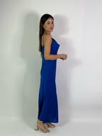 Abito semplice in raso