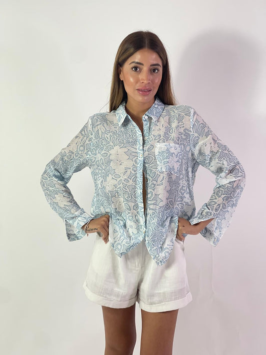 Camicia stile ceramica
