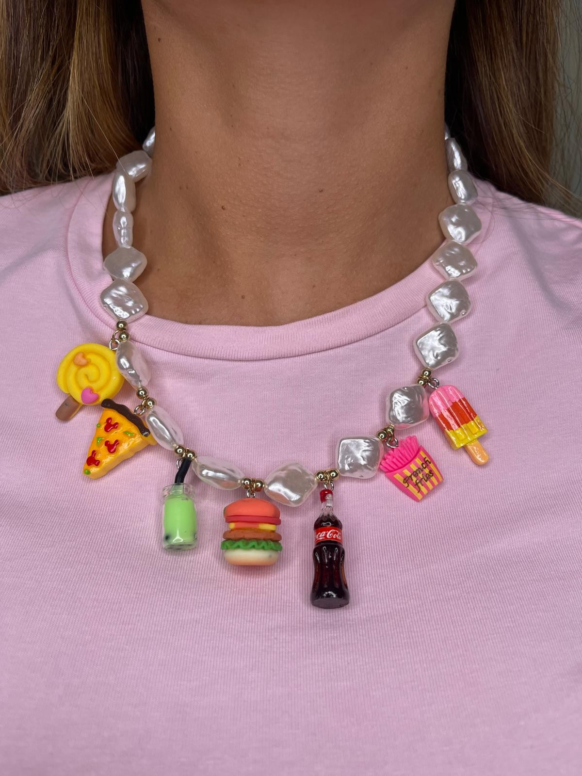 Collana cute fast food