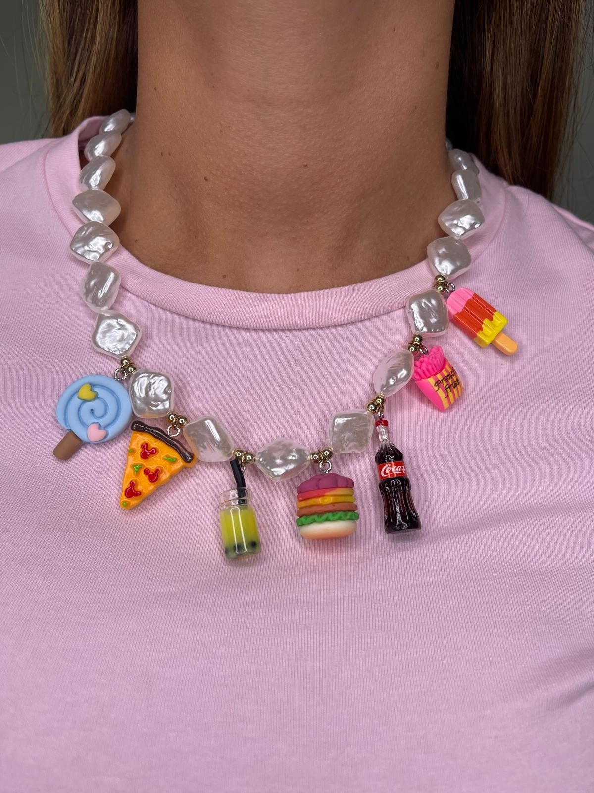 Collana cute fast food