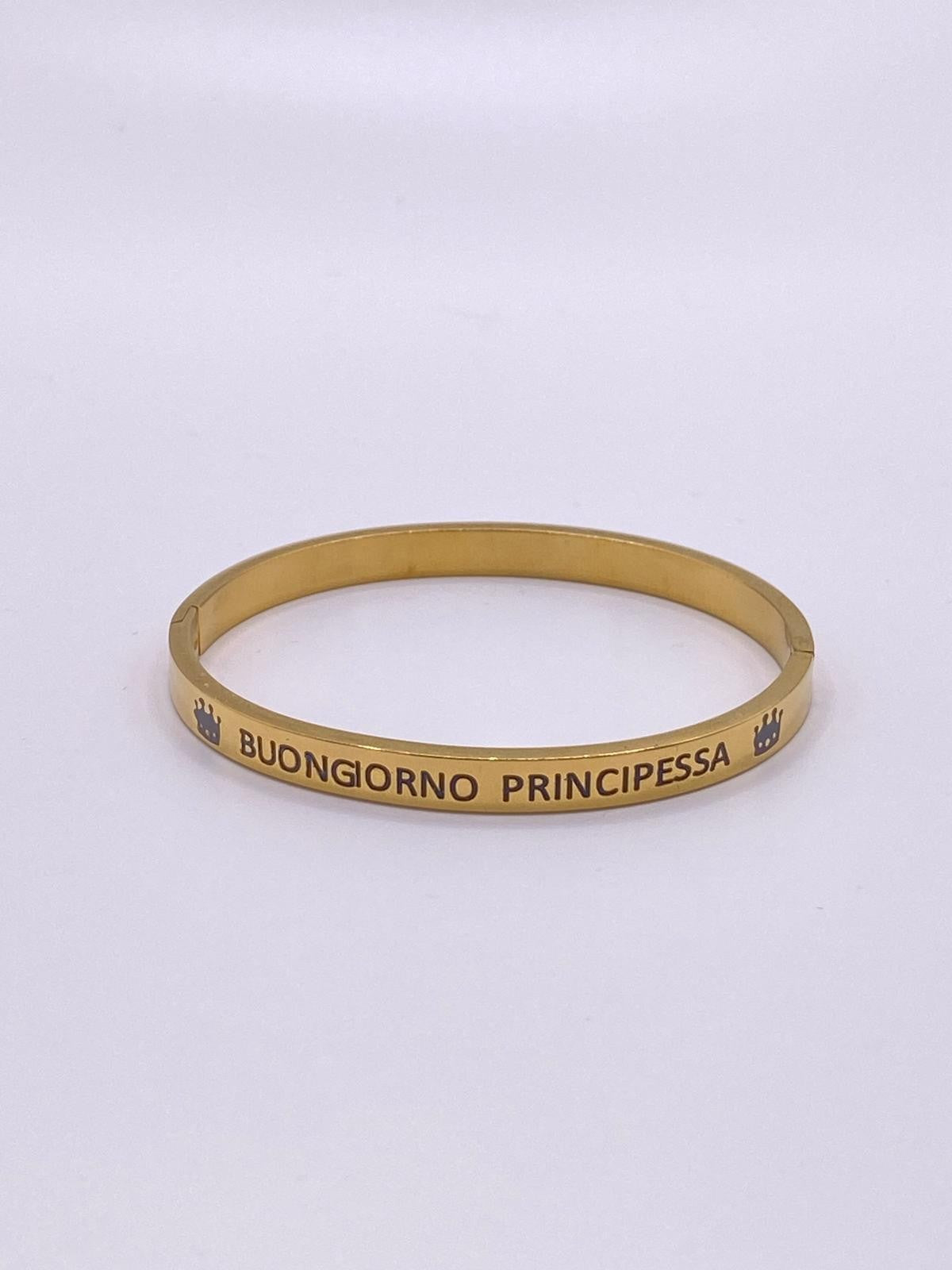 Braccialetto rigido con dediche