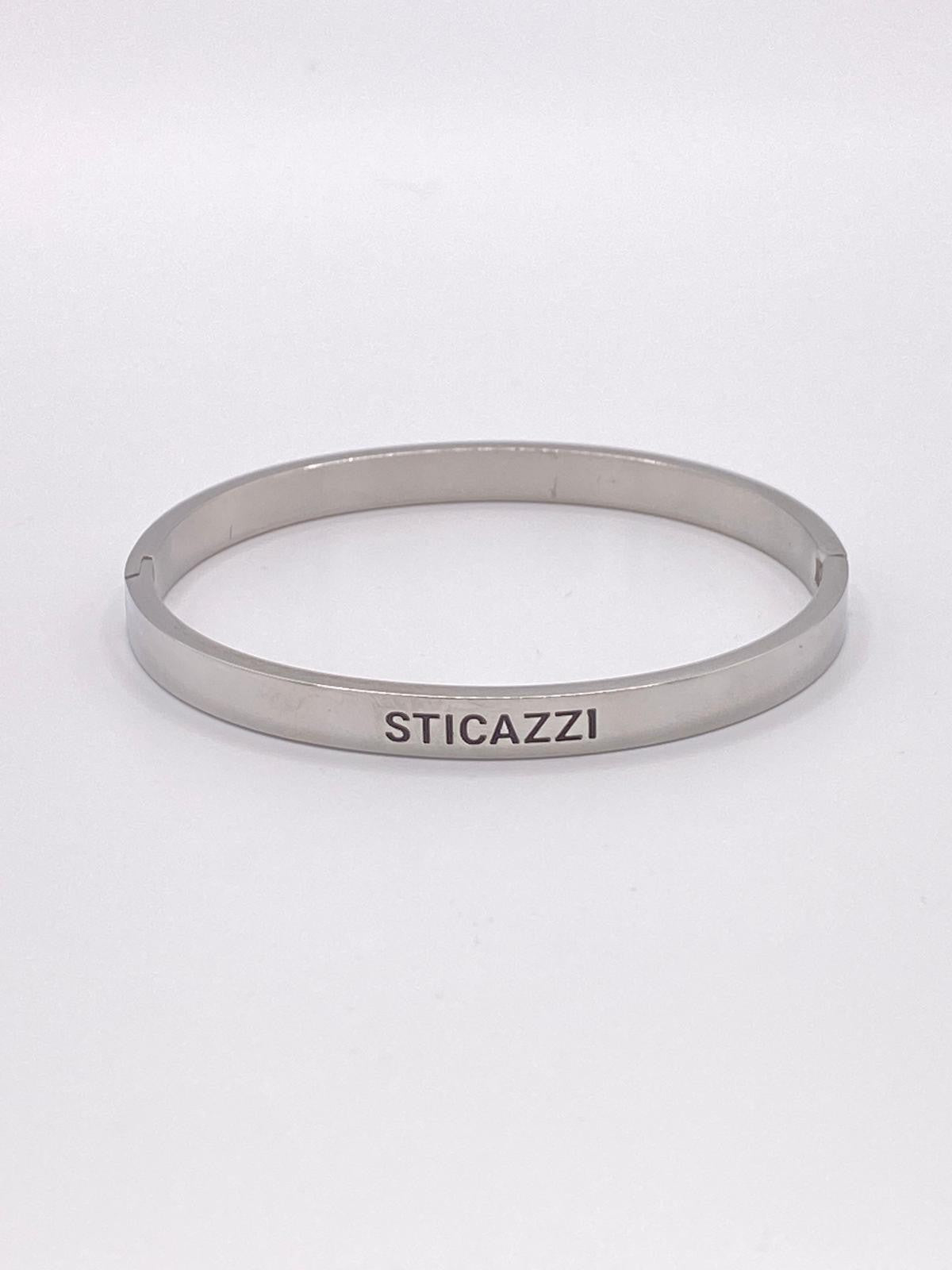 Braccialetto rigido con dediche