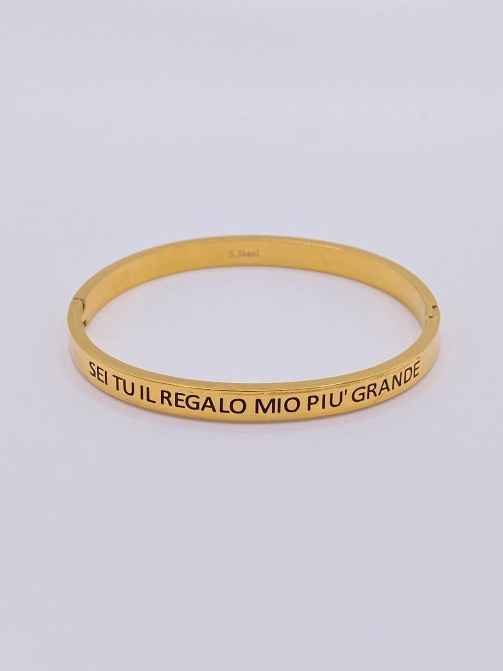 Braccialetto rigido con dediche