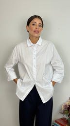 Camicia Bianca Cotone