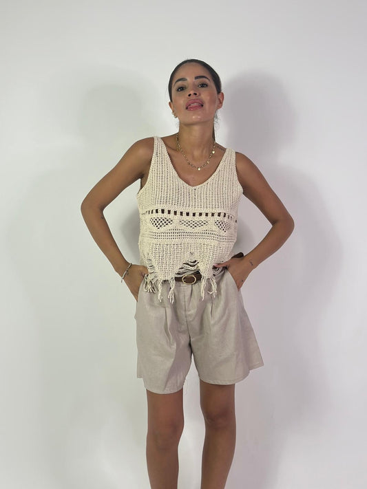 Short di Lino