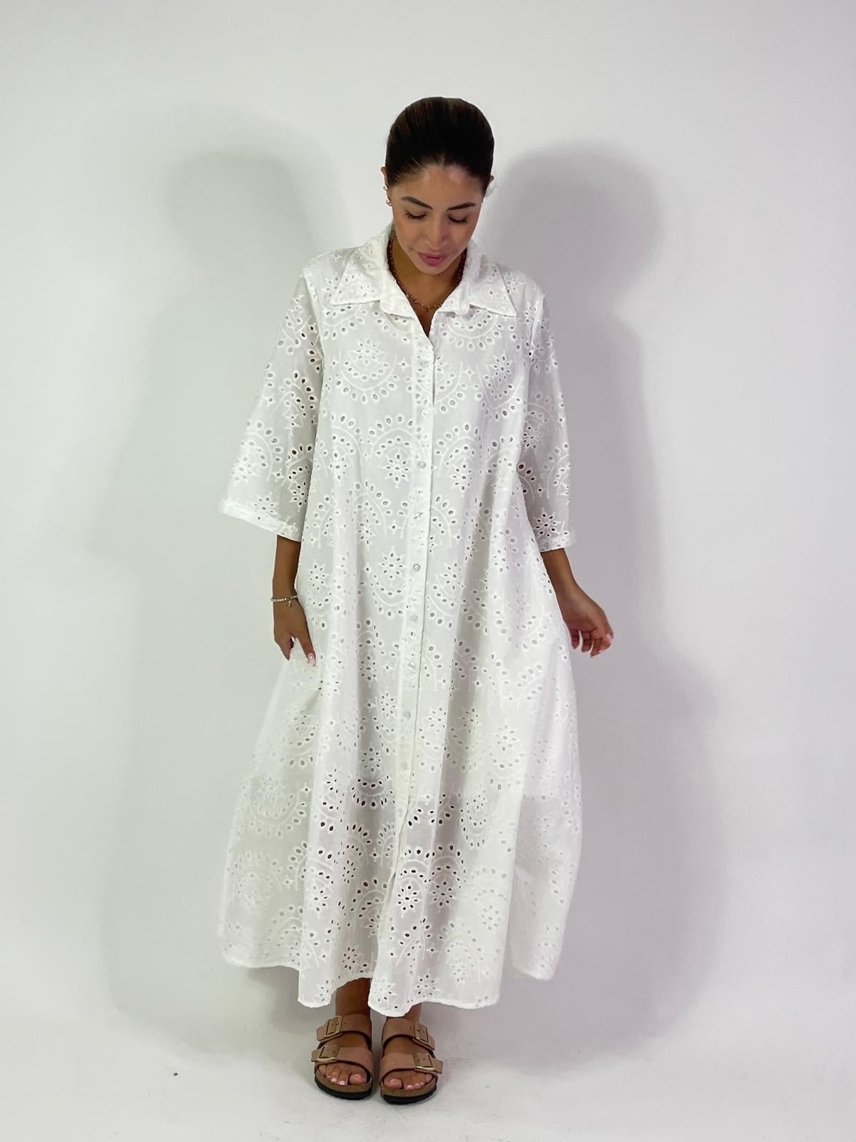 Abito lungo sangallo