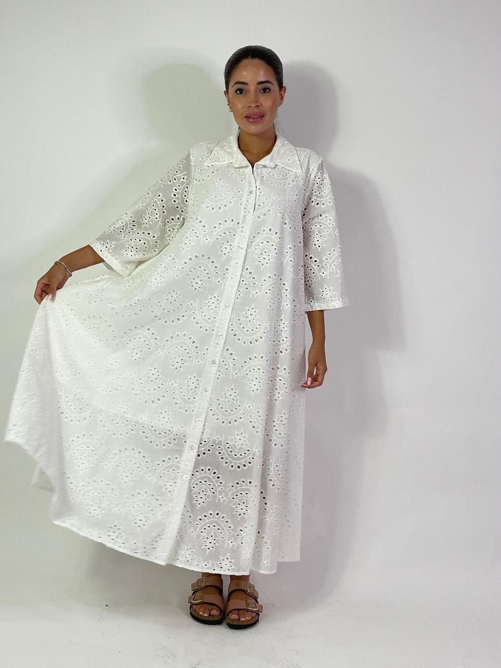 Abito lungo sangallo