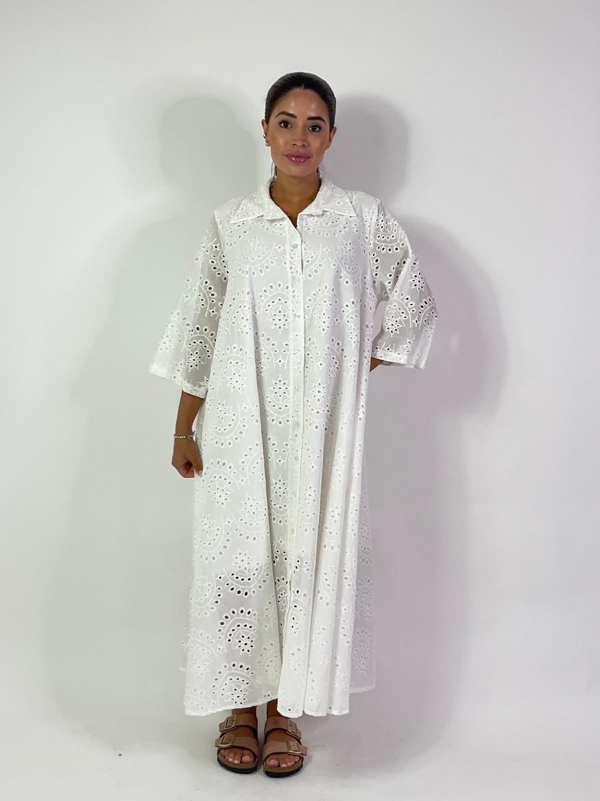 Abito lungo sangallo