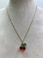 Collana baby ciliegia