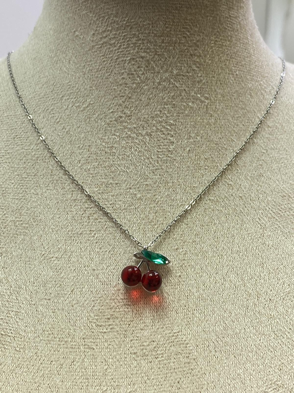 Collana baby ciliegia