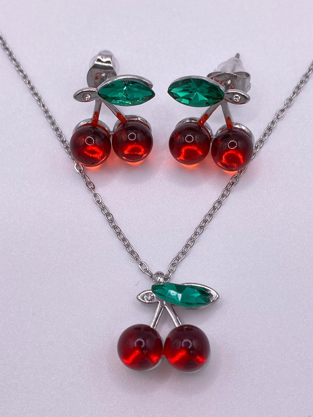 Collana baby ciliegia