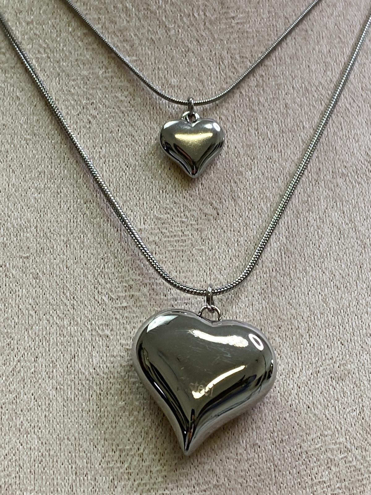 Collana due cuori