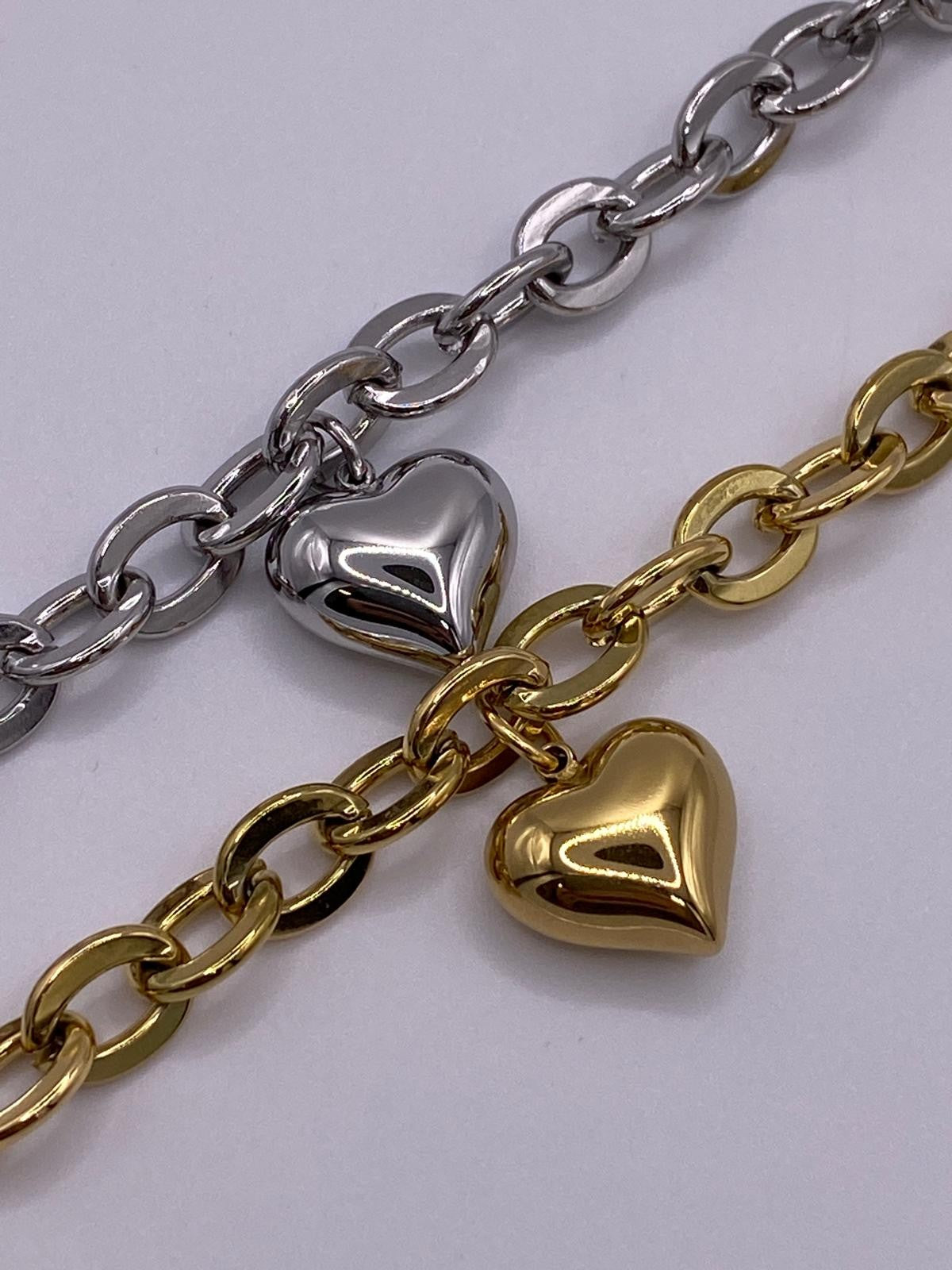 Bracciale Heart a catene