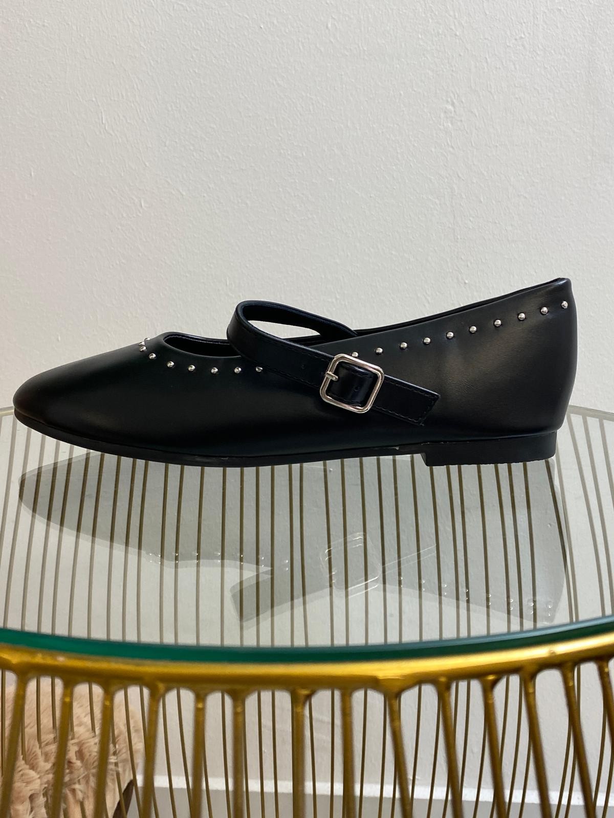 Ballerine con mini borchie