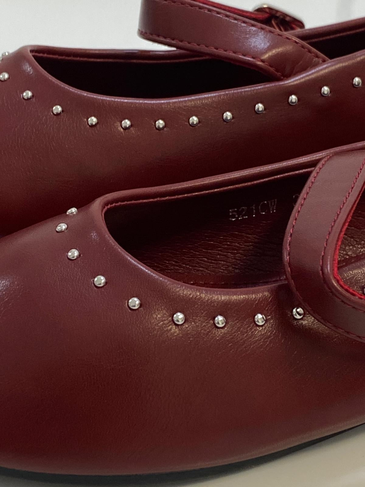 Ballerine con mini borchie