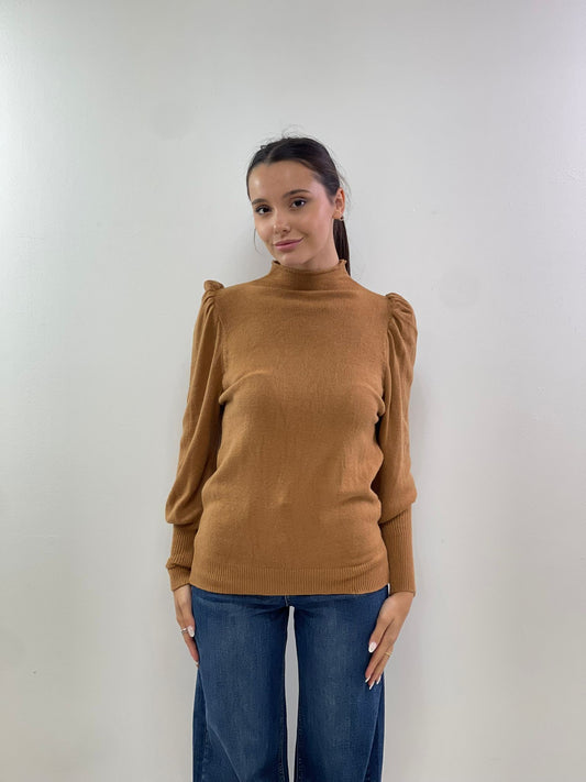 Maglia manica sbuffo