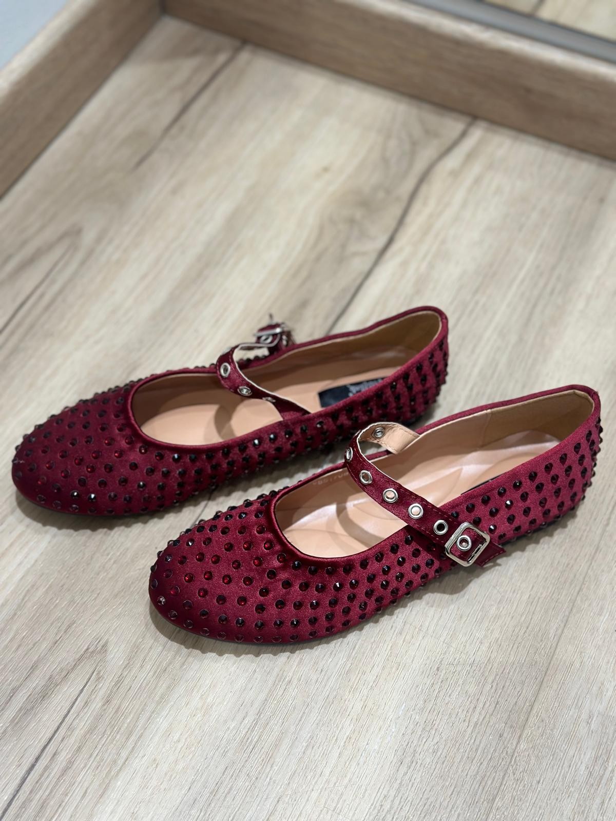 Ballerine con strass