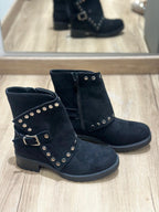Stivale mantella con borchie