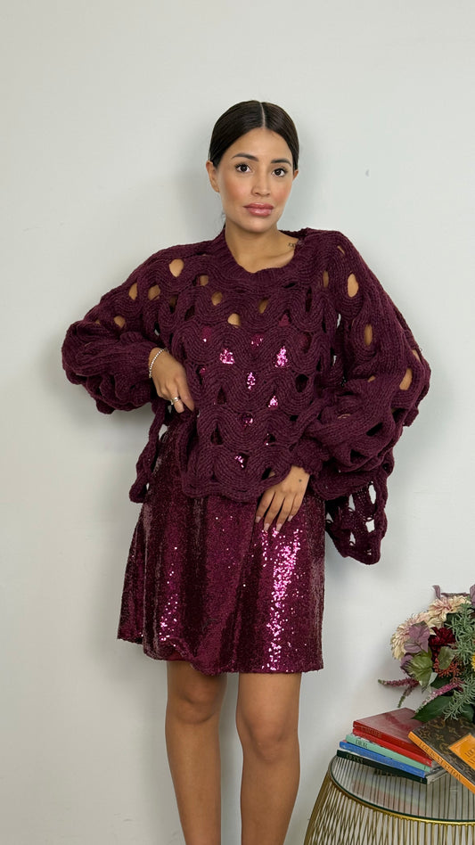 Maglione Traforato