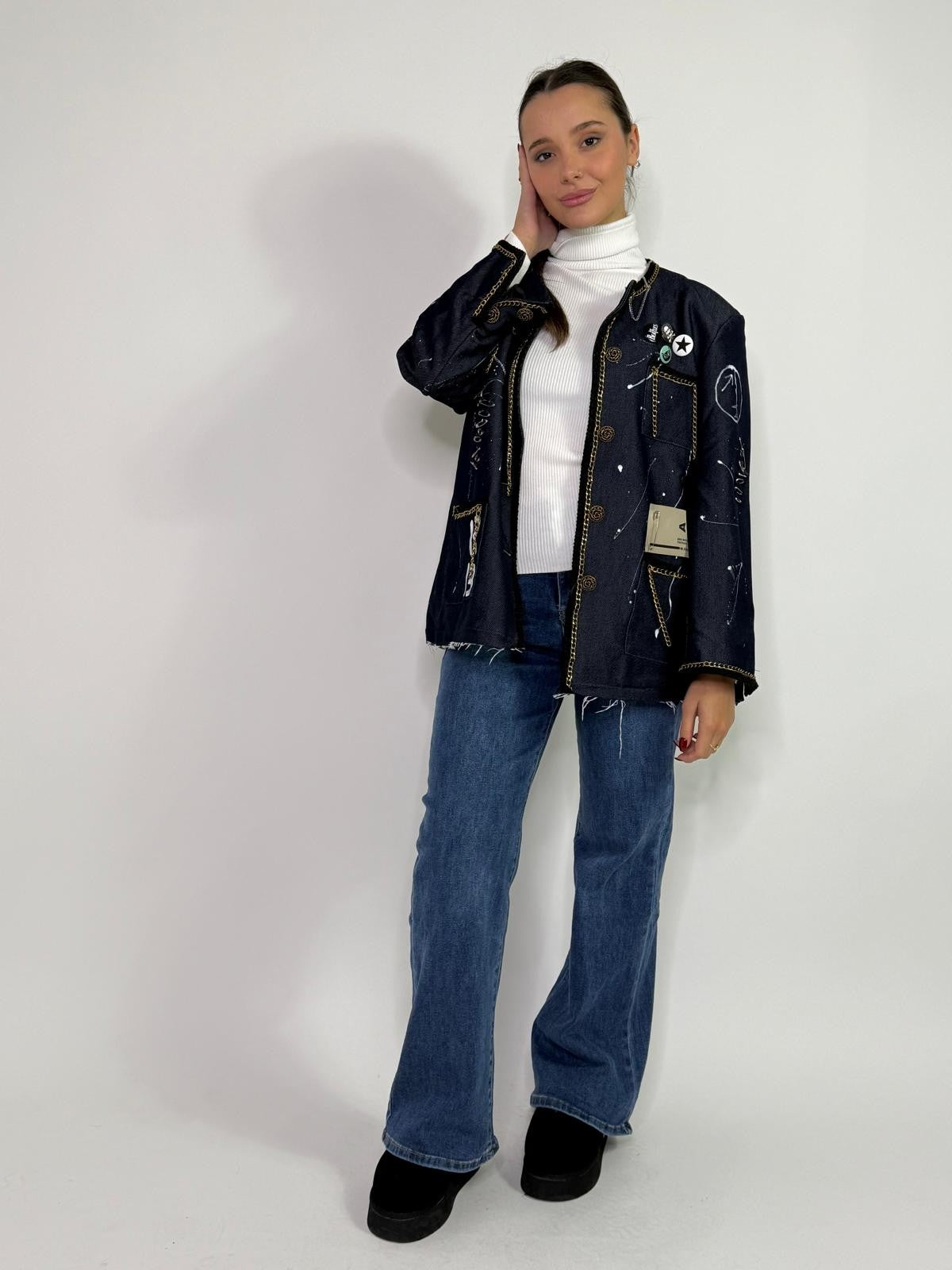 Jeans a palazzo