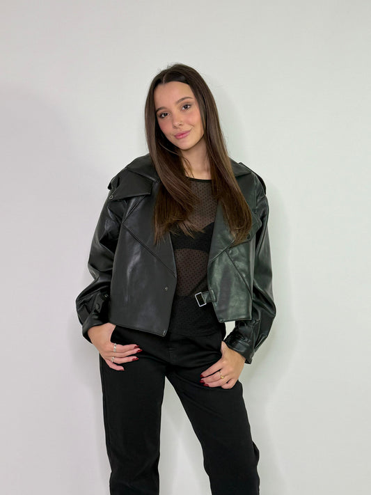 Giacca ecopelle Wendy Trendy