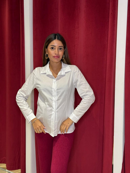 Camicia classica cotone