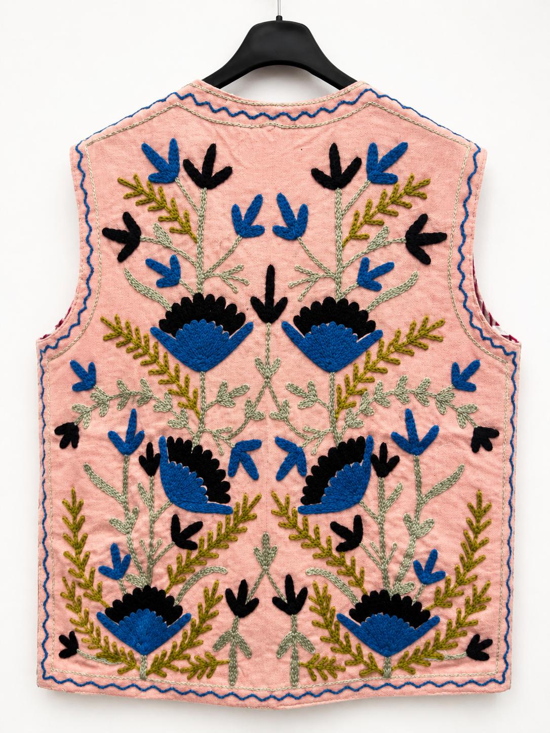 Gilet Etnico Ricamato
